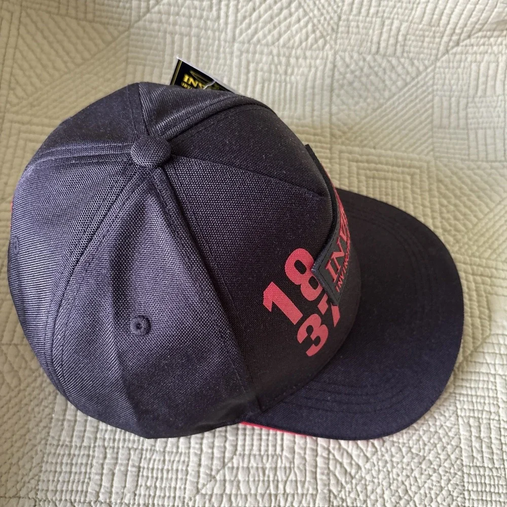 Invicta Gear Limited 1837 Baseball Hat (IG0301) Black Red New